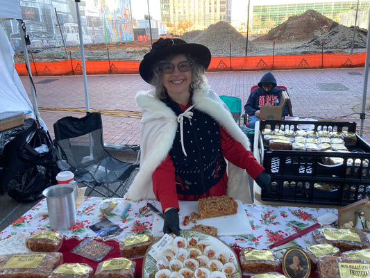 Miss Melba's Olde Timey Fruitcake at Soda City in Columbia, SC